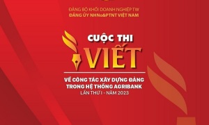 Đảng ủy Agribank tổ chức Cuộc thi viết về công tác xây dựng Đảng trong hệ thống Agribank lần thứ I - năm 2023